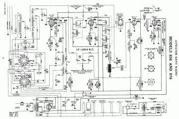 Atwater Kent 856 schematic circuit diagram